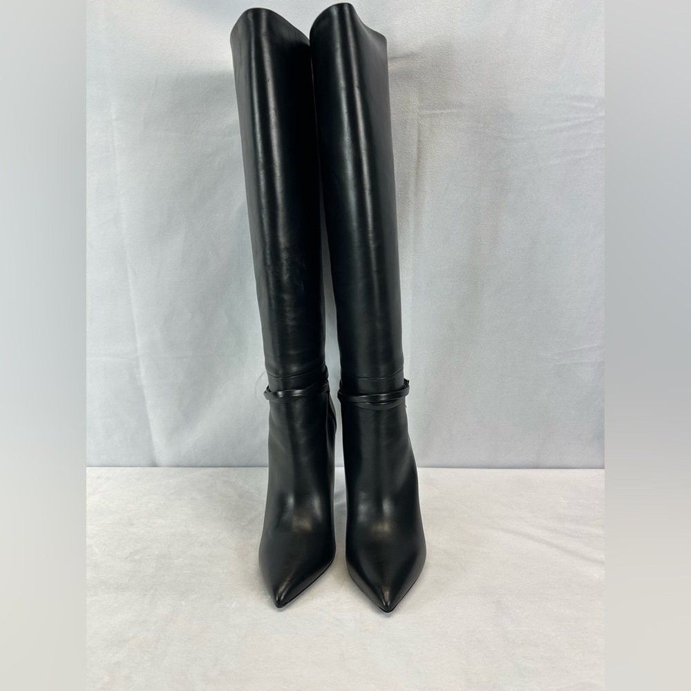 Tom Ford - Padlock 105 leather knee-high boots - Picture 6 of 10